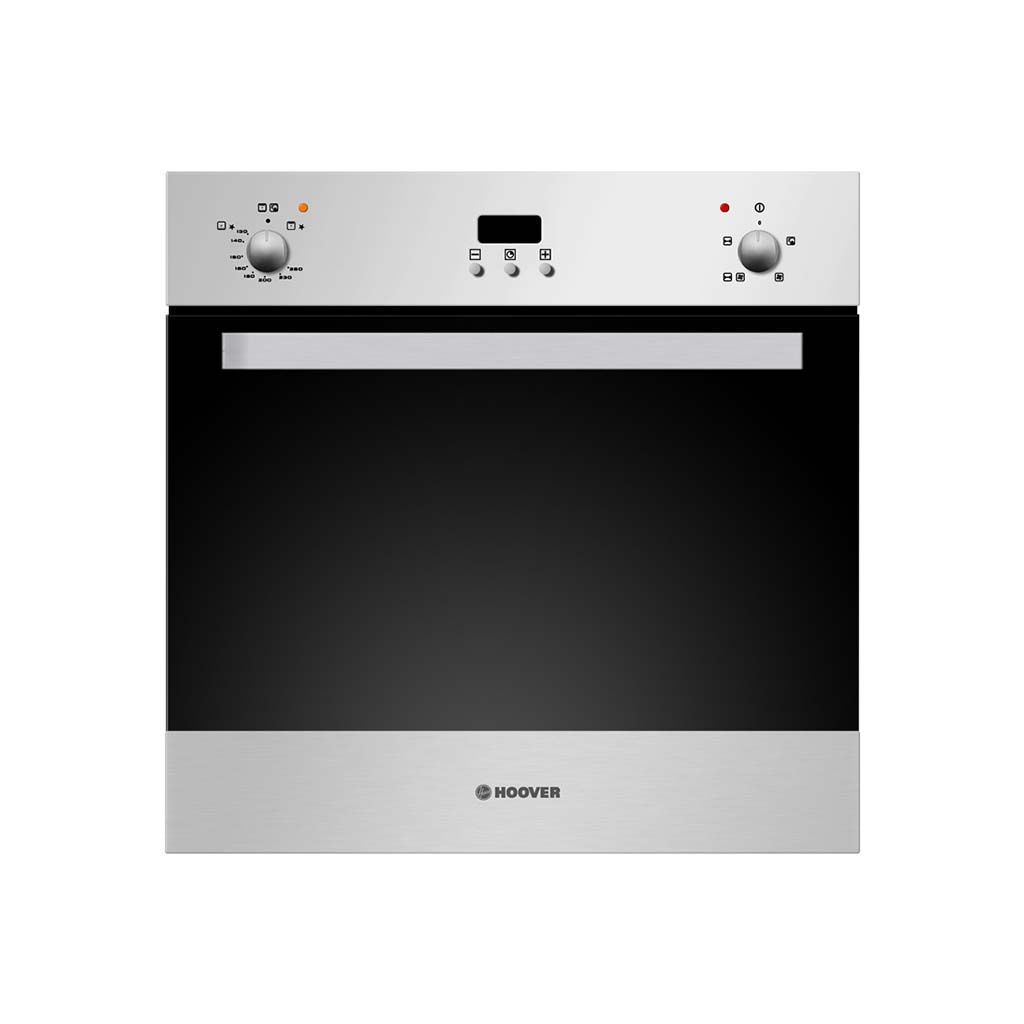 فرن هوفر بلت إن غاز 60 × 60 سم - 66 لتر استانلس ستيل × أسود HGEGF2DD