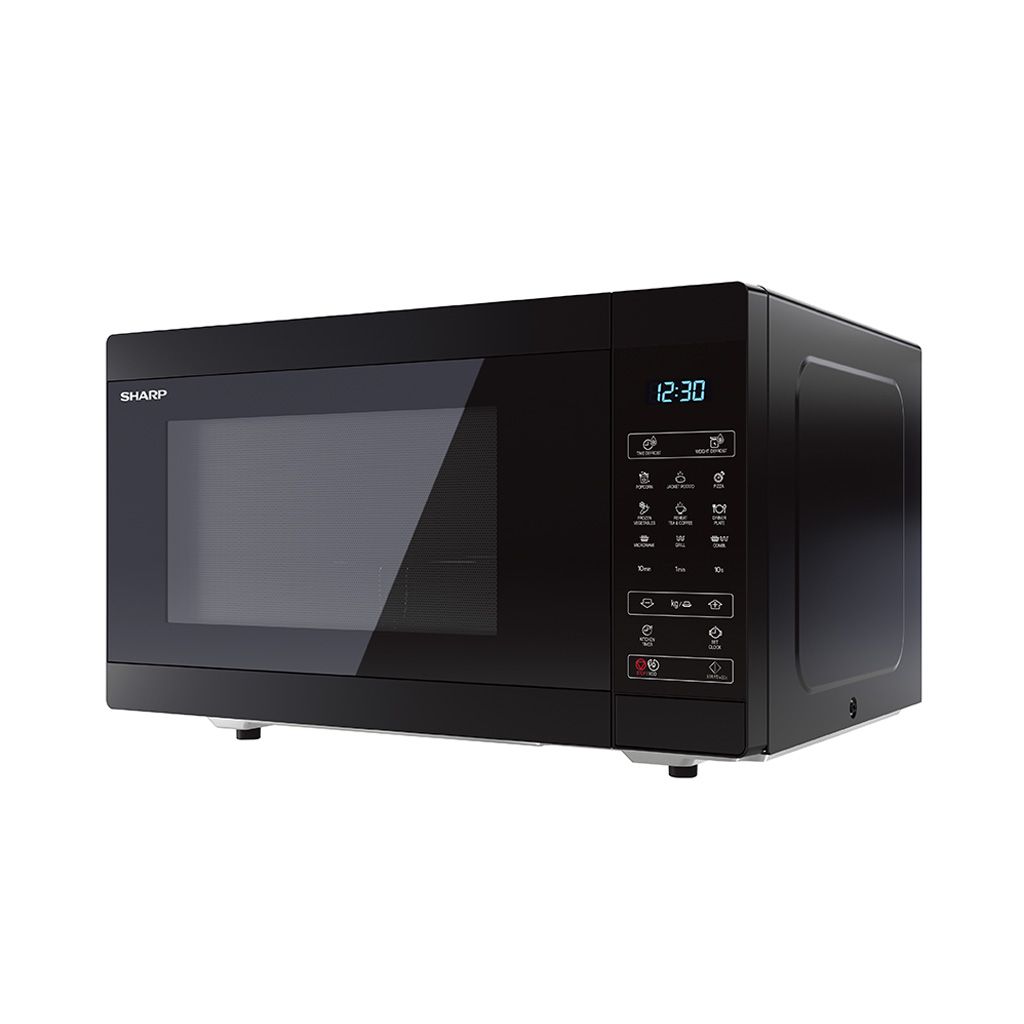 ميكروويف شارب شواية 25 لتر 900 وات 6 قوائم أسود R-250MGR-BK2