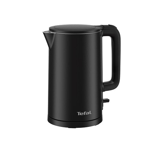 Tefal Thermo Protect Stainless Steel Double Layer Kettle, 1.5L, Auto OFF - KO1408E0
