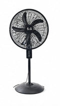 SG-Stand Fan 18 Inch, 3 Speeds, Black - Durable Plastic Cover