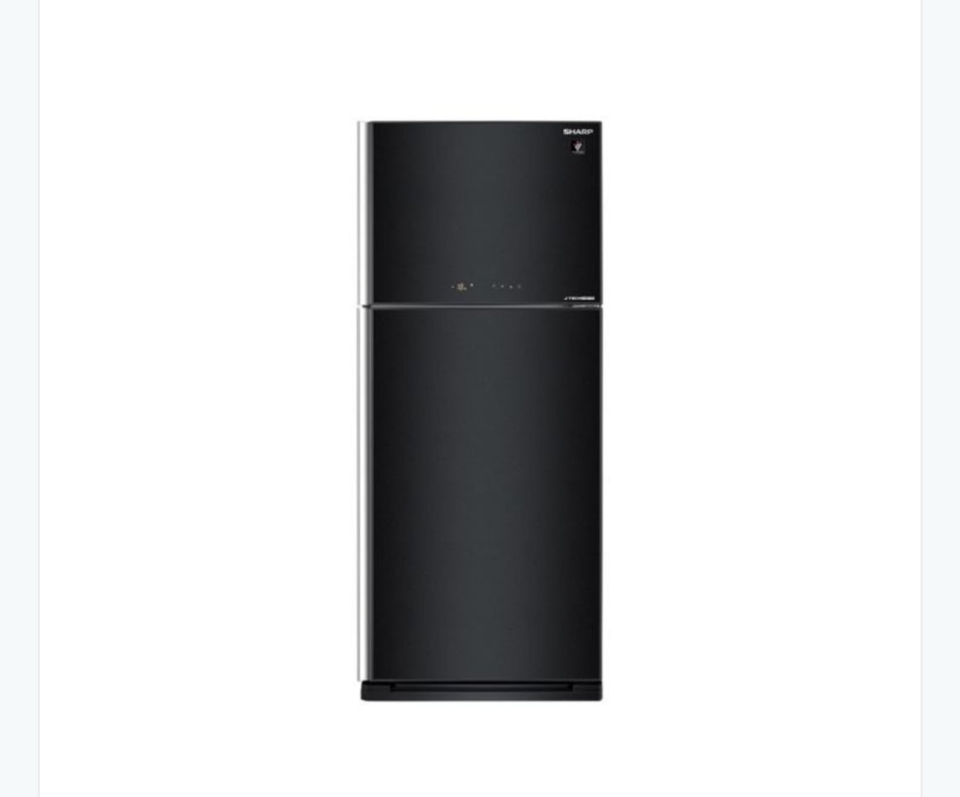 ثلاجة شارب انفرتر نوفروست 450 لتر أسود SJ-GV58G-BK