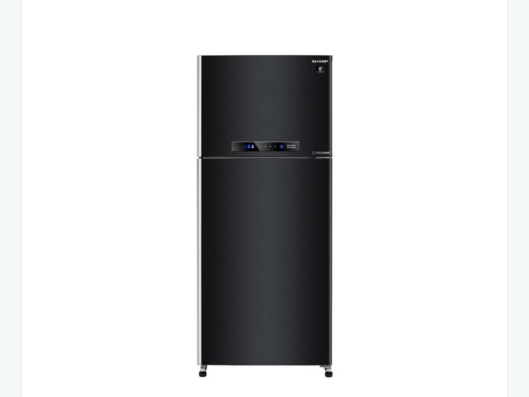ثلاجة شارب انفرتر ديجيتال نوفروست 396 لتر أسود SJ-PV48G-BK