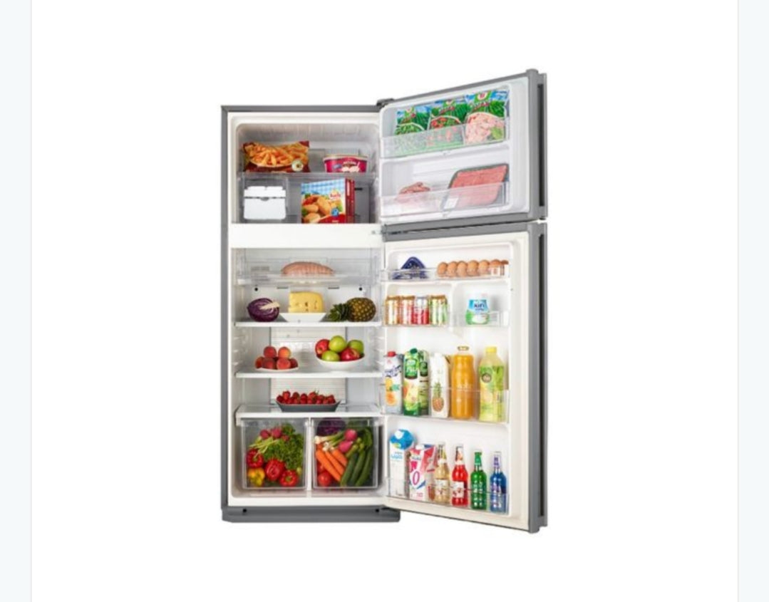 ثلاجة شارب نوفروست 450 لتر استانلس SJ-58C(ST)
