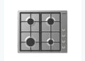 بوتاجاز هوفر مسطح بلت إن 60 × 60 - 4 شعلة غاز استانلس HHG6LSX-EGY